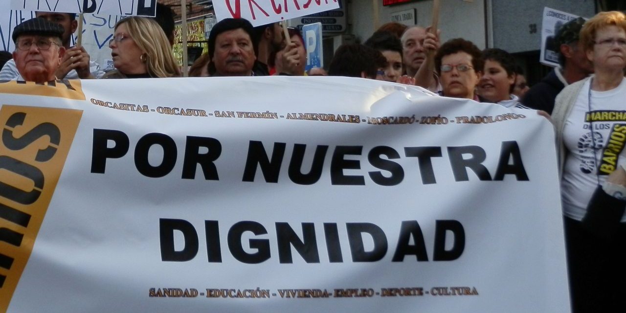 El Detroit madrileño alza su voz para demandar un “plan estratégico de los barrios del Sur”