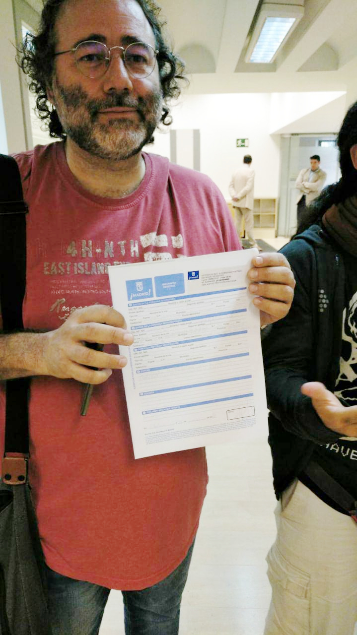 Entrega de firmas por el cierre de la incineradora de Valdemingómez 2