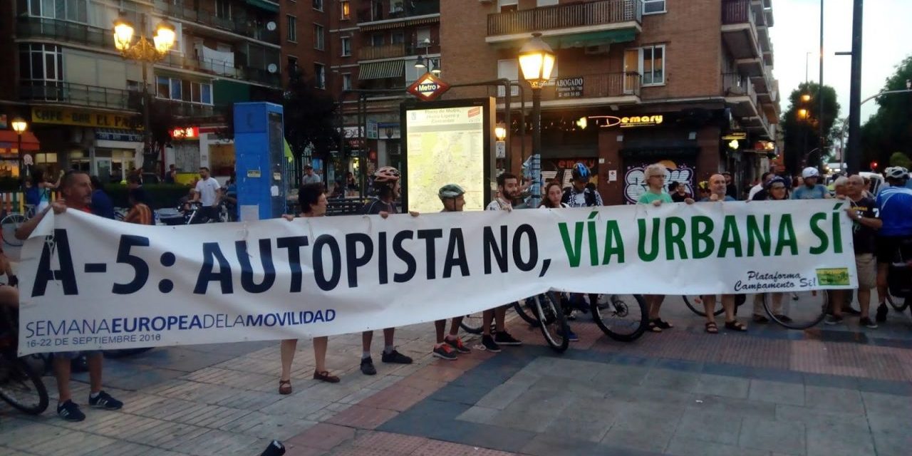 A la espera de las primeras actuaciones para convertir la salida de la A-5 en vía urbana