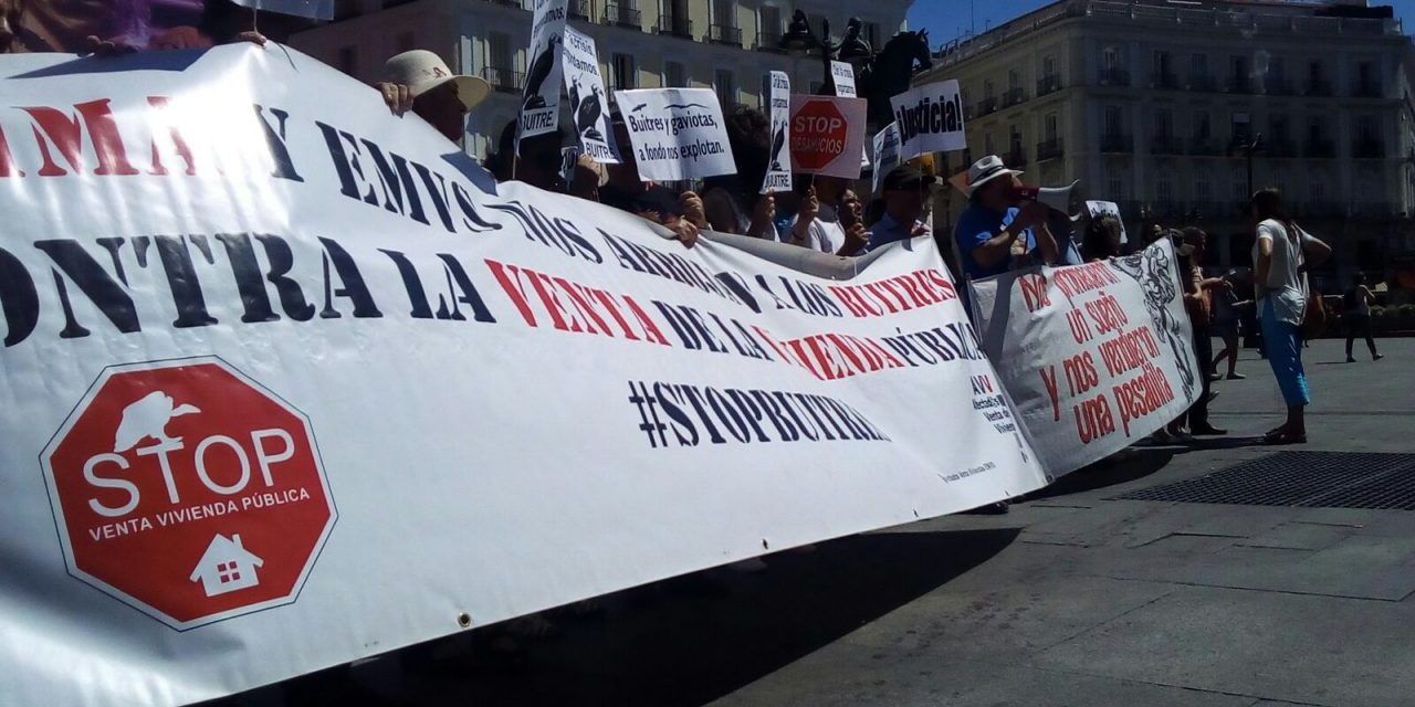Cinco años de dignidad y lucha contra la venta de viviendas del IVIMA al fondo buitre Goldman Sachs