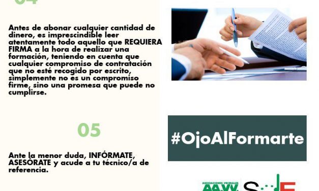 Si estás en paro y buscas un curso de formación, ¡cuidado con la publicidad engañosa!