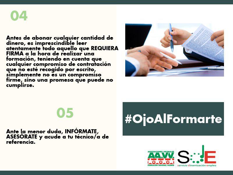 Si estás en paro y buscas un curso de formación, ¡cuidado con la publicidad engañosa!