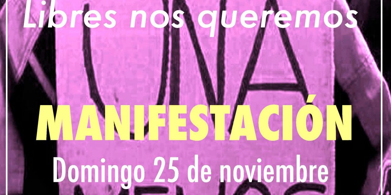 El 25-N salimos a la calle por unos barrios libres de violencia machista