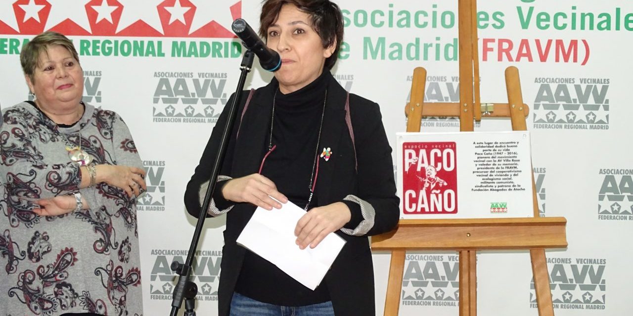 Nace el Espacio Vecinal Paco Caño, un lugar de encuentro y reflexión en el centro de Madrid