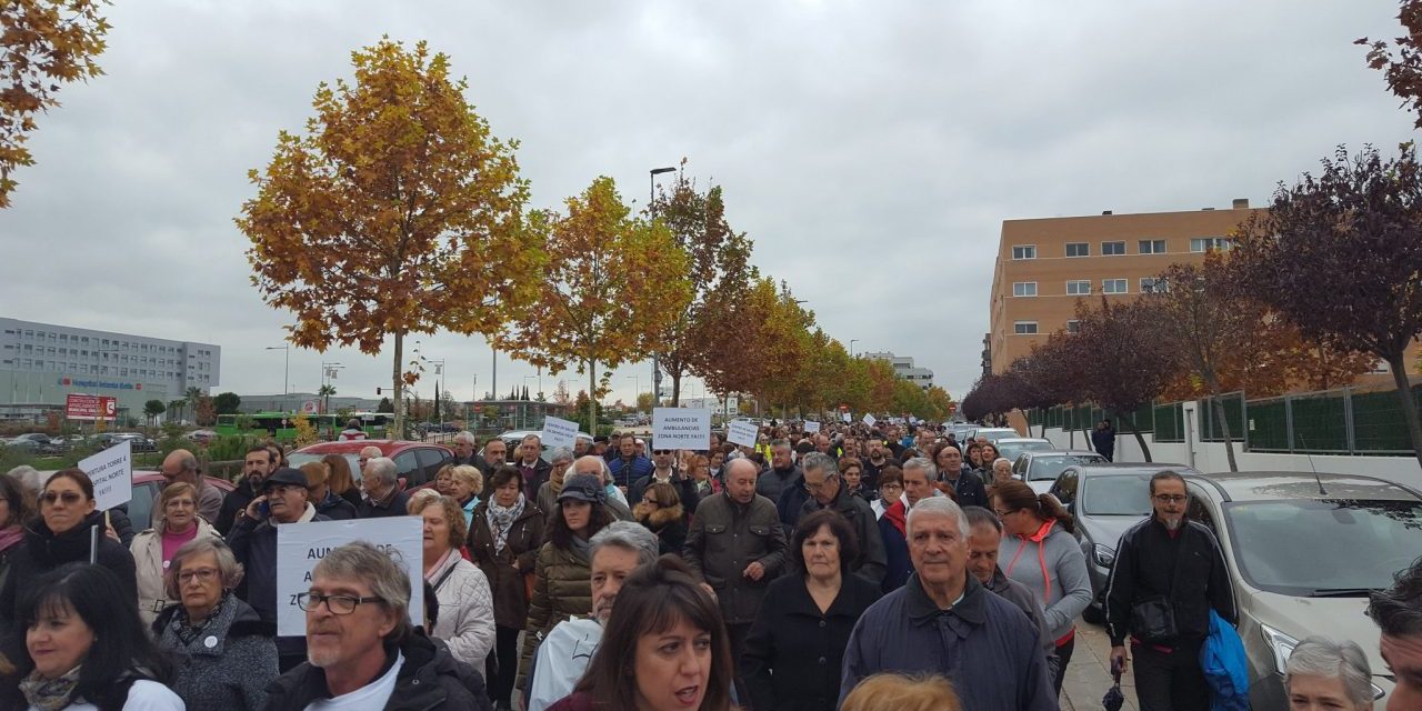 San Sebastián de los Reyes acoge la 74ª Marea Blanca, una de las más concurridas de los últimos meses