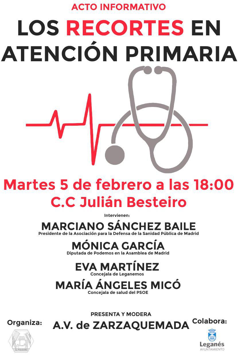 Acto AtencionPrimaria en Zarzaquemada