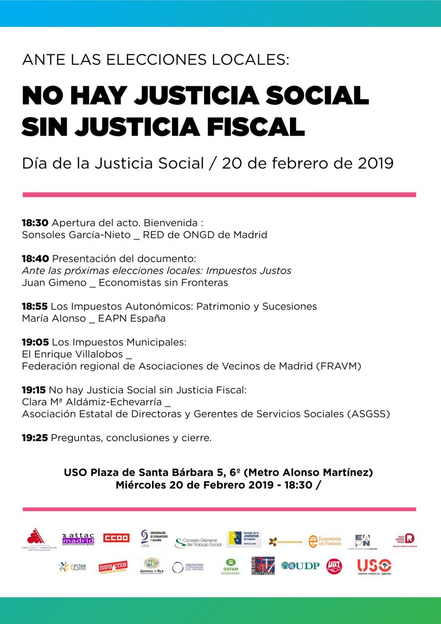 Programa Acto sobre la Justicia Fiscal