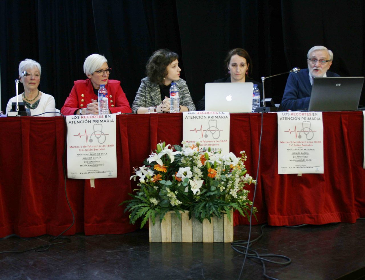 Charla Leganés sobre recorte horario en Atención Primaria