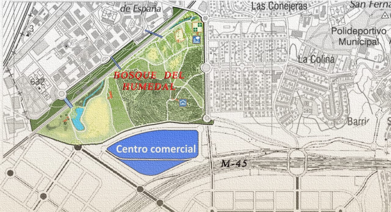 Plano Parque Comercial El Cañaveral