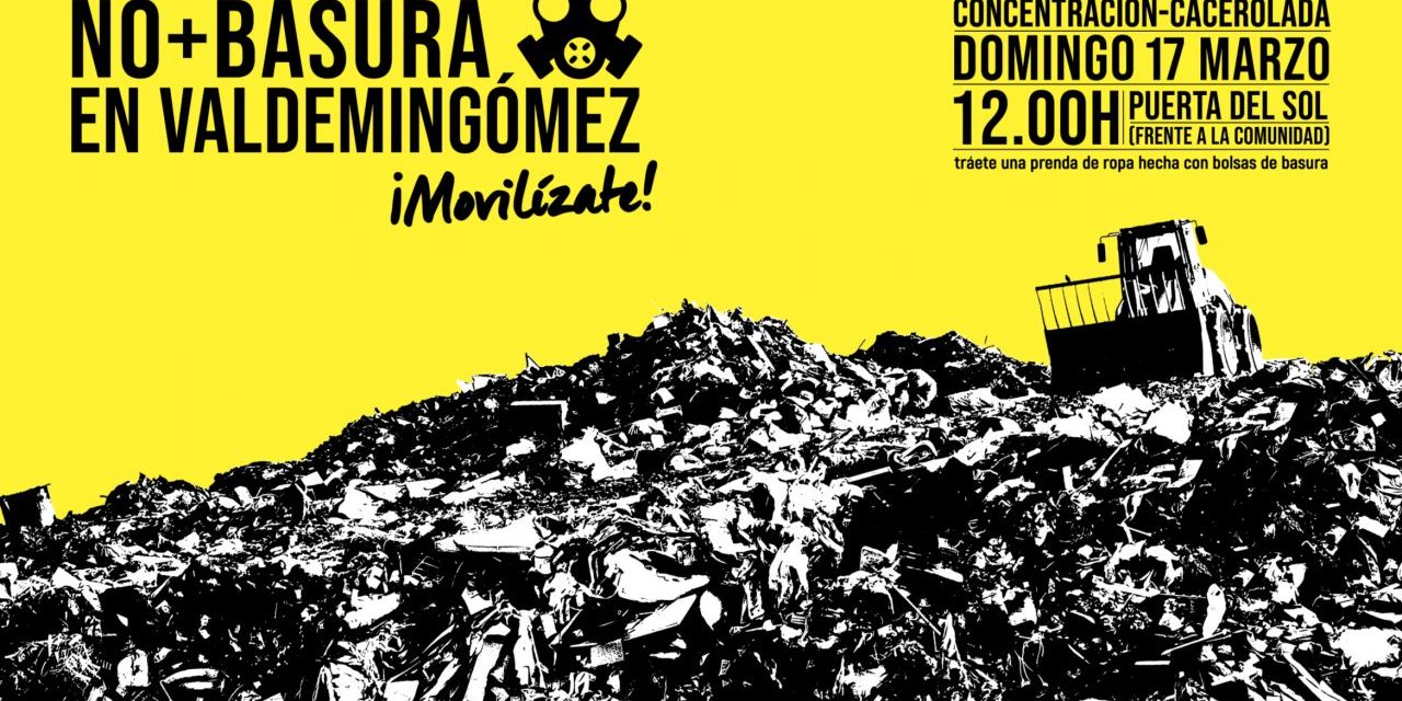 Ruido de cazuelas para evitar que Valdemingómez acoja la basura de los municipios del Henares