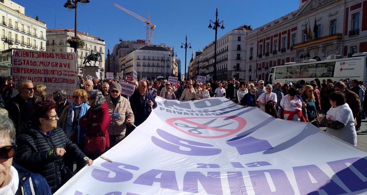 78ª Marea Blanca: ¡vota por una sanidad 100% pública!