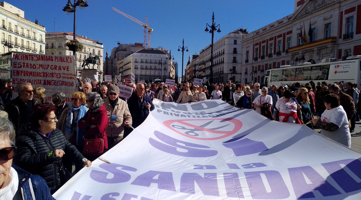 78ª Marea Blanca: ¡vota por una sanidad 100% pública!