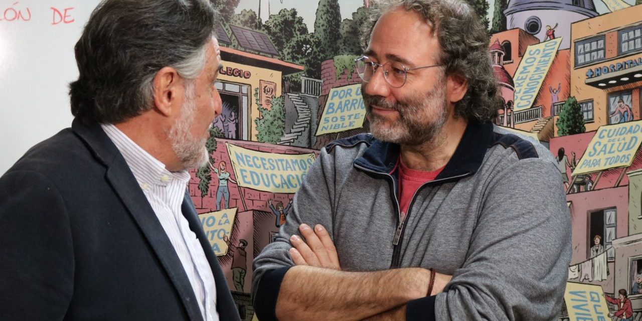 La FRAVM traslada a Pepu Hernández sus propuestas para reequilibrar la capital