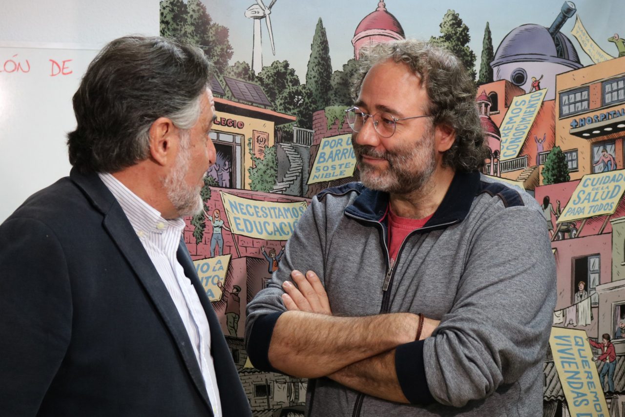 La FRAVM traslada a Pepu Hernández sus propuestas para reequilibrar la capital
