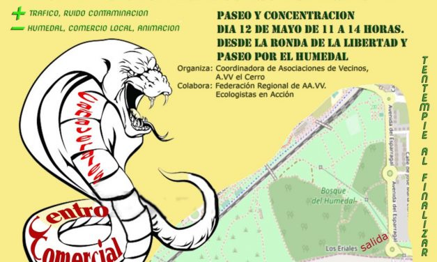 Marcha para proteger el Bosque del Humedal frente a la amenaza del Parque Comercial Solia