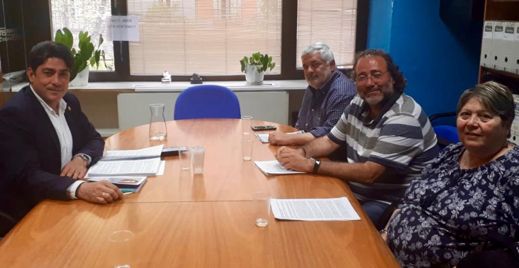 La FRAVM presenta sus propuestas a David Pérez, número dos del PP a la Comunidad de Madrid