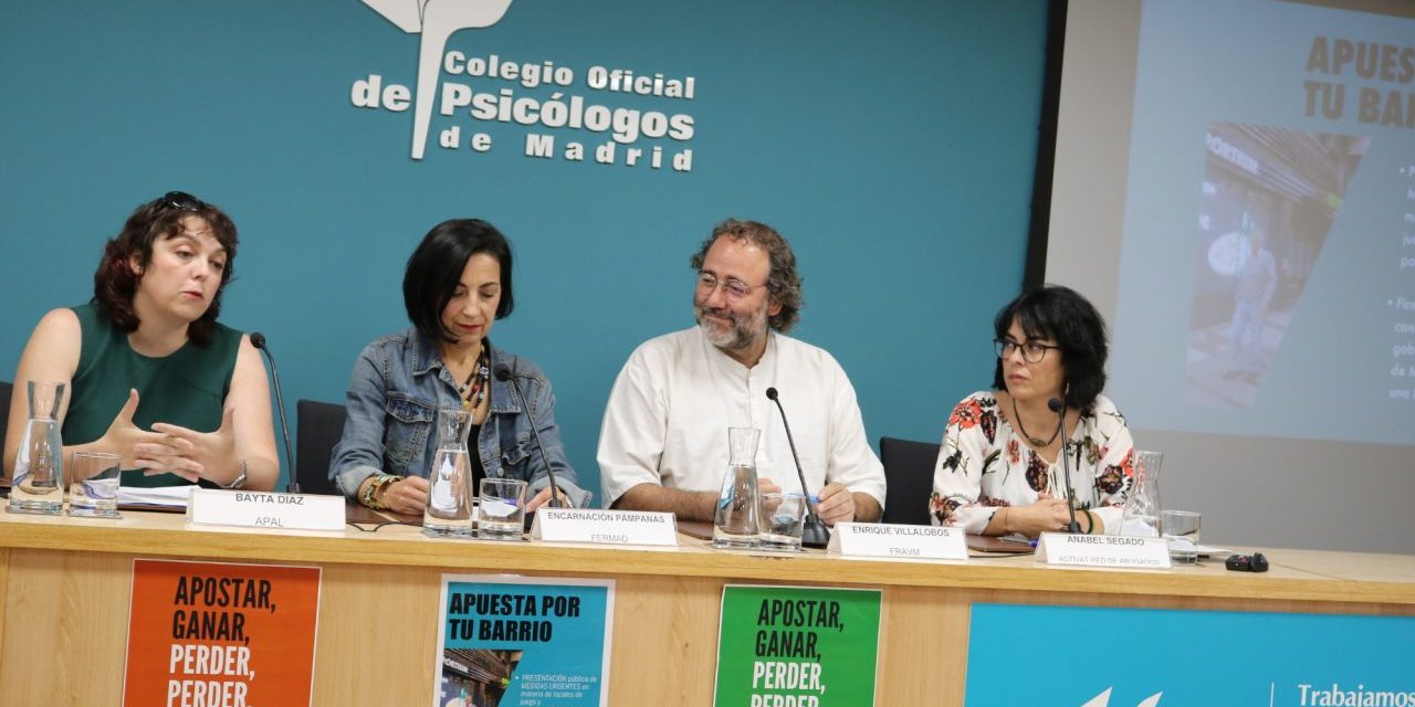 Unidas Podemos, Más Madrid y PSOE se comprometen a tramitar en la próxima legislatura una Ley Integral del Juego