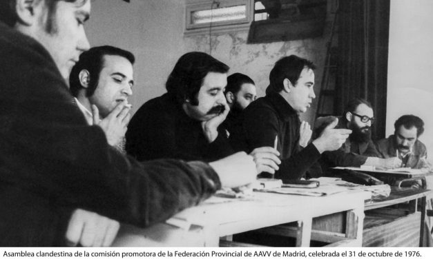 La exposición sobre los 40 años de historia de la FRAVM viaja a Galapagar