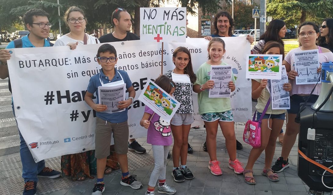 Butarque sale a la calle de nuevo para exigir un centro de salud que reivindica desde hace doce años