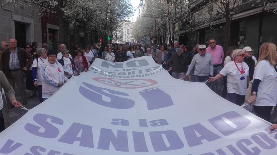 La 87ª Marea Blanca volverá a llevar su defensa de la sanidad pública hasta el ministerio