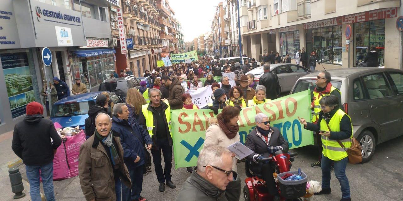 2.500 personas se manifiestan en Leganés por la mejora de los servicios públicos