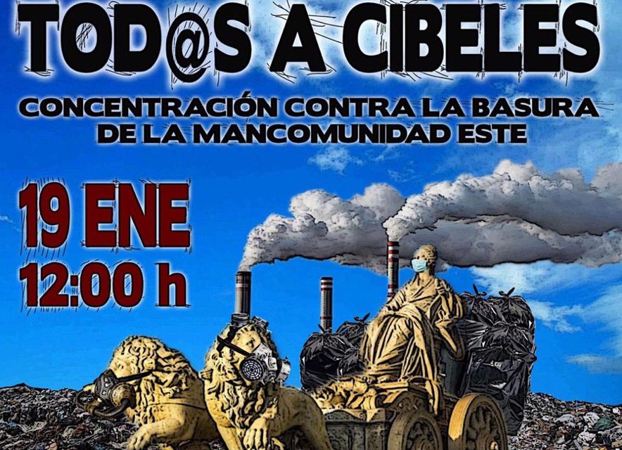 ¡Todos a Cibeles! Vallecas lleva al Ayuntamiento su rechazo a la basura del Henares