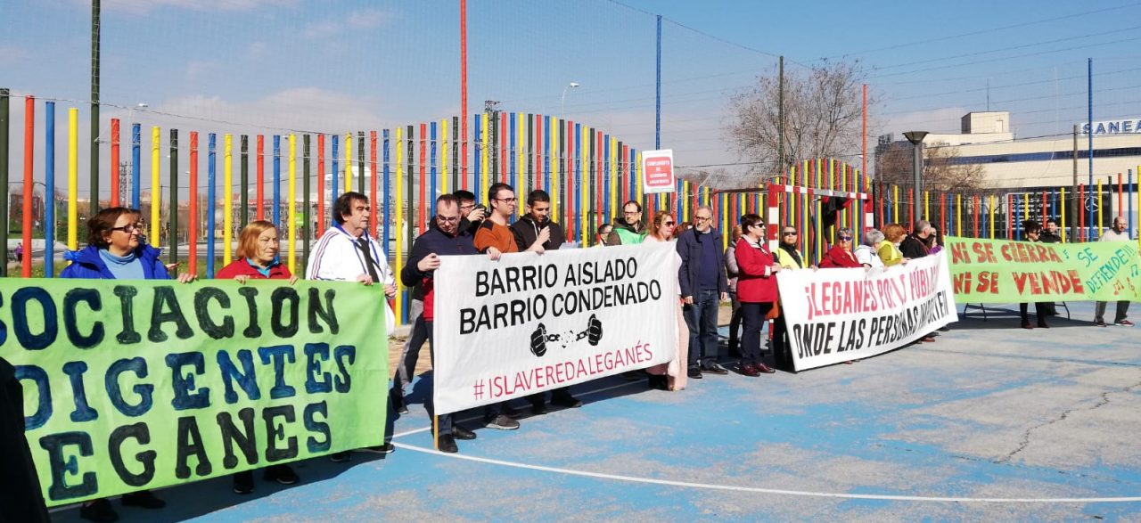 Concentración en Leganés para reclamar “una ciudad en la que importen las personas”