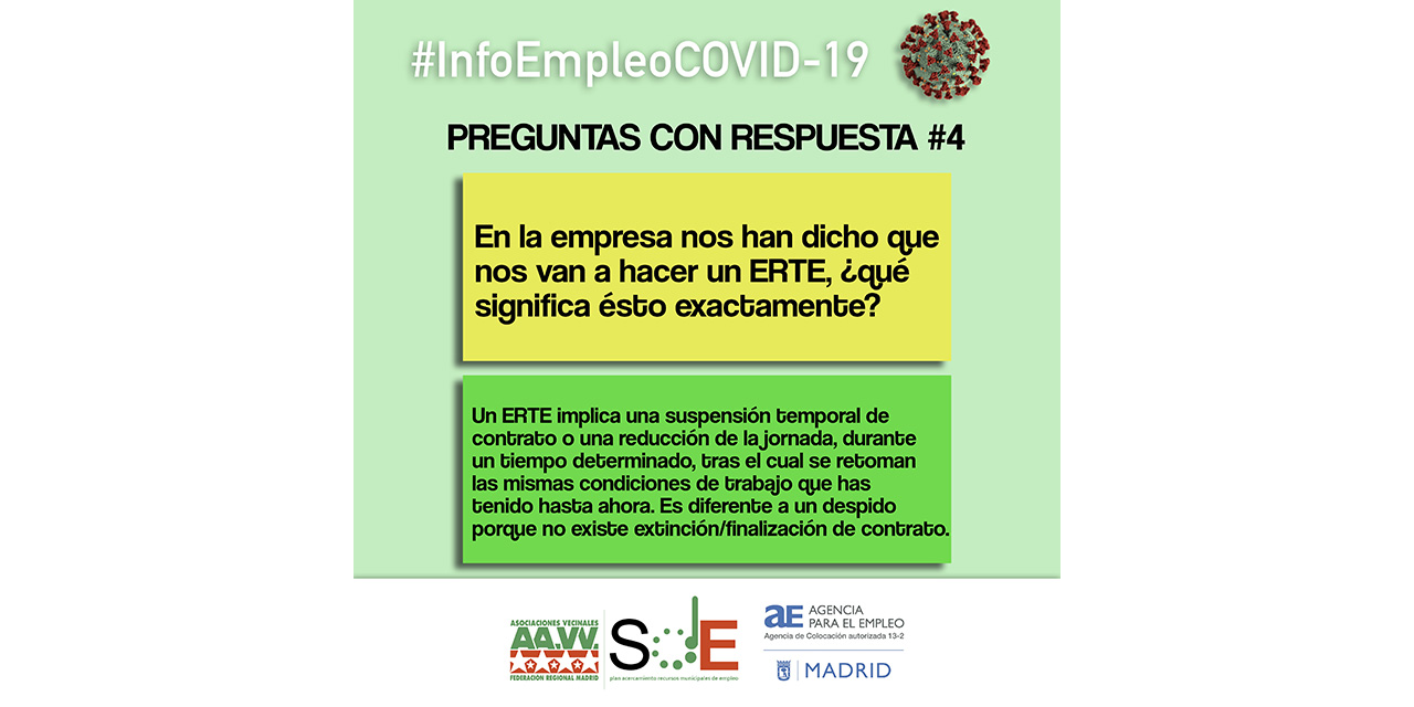 #InfoEmpleoCOVID-19: respuestas a dudas habituales de la cuarentena del coronavirus