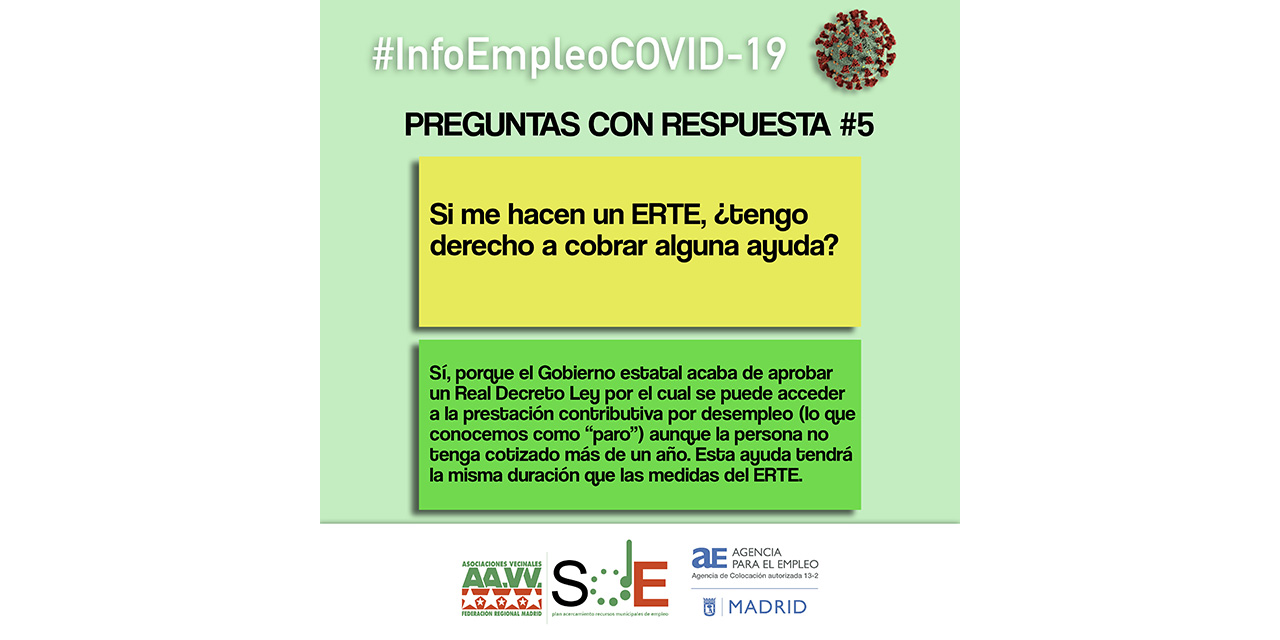 #InfoEmpleoCOVID-19: respuestas a dudas habituales de la cuarentena del coronavirus