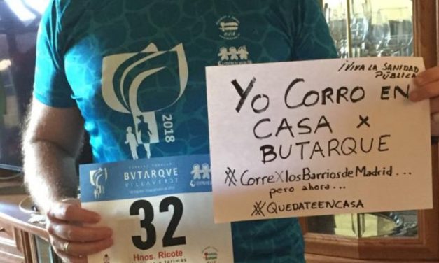 Corre en casa y colabora para comprar material sanitario para nuestros hospitales
