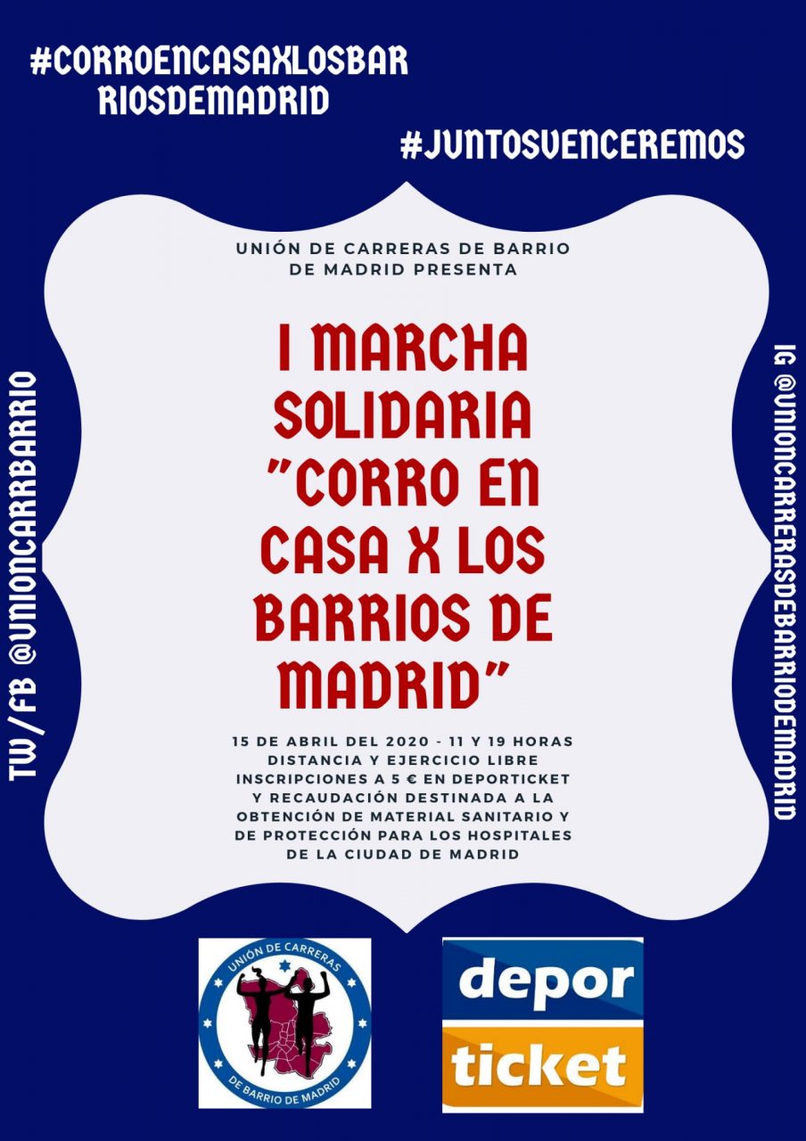I Marcha Corro por los Barrios de Madrid