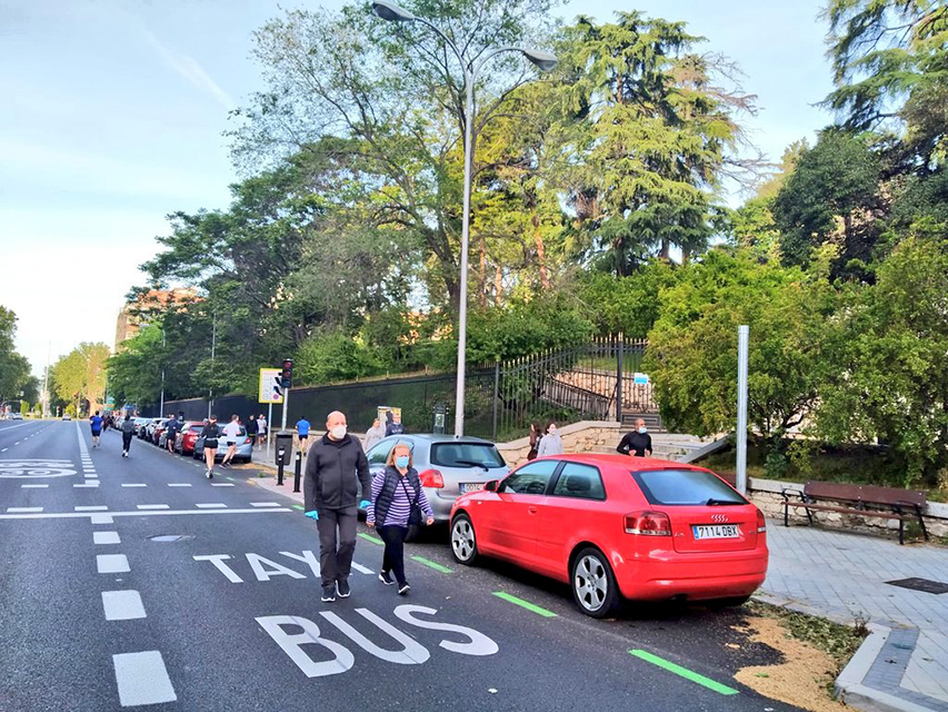 A PIE y la FRAVM piden la reapertura de los parques con medidas de seguridad