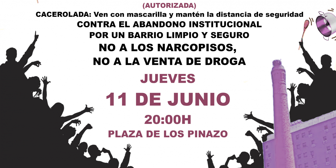 Cacerolada en San Cristóbal de los Ángeles contra la droga y el abandono institucional