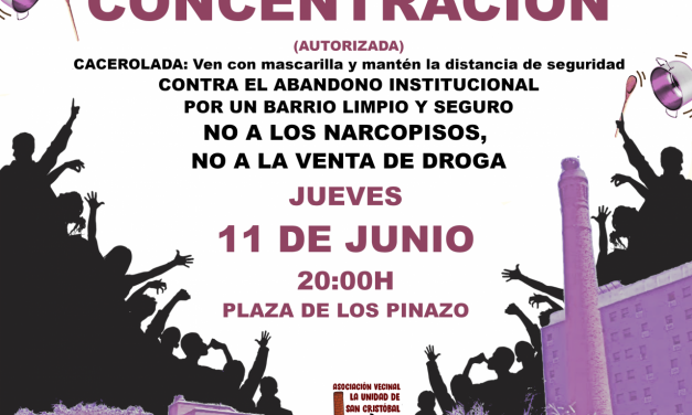 Cacerolada en San Cristóbal de los Ángeles contra la droga y el abandono institucional