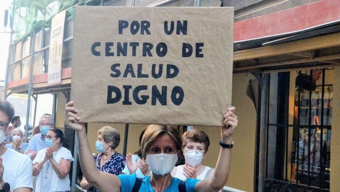 Nueva concentración ante el Centro de Salud Alameda para pedir su traslado a la calle Gobernador, 39