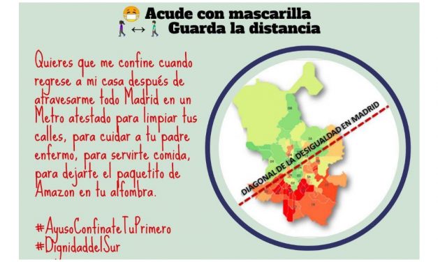 Domingo de protestas vecinales contra los confinamientos selectivos de Ayuso