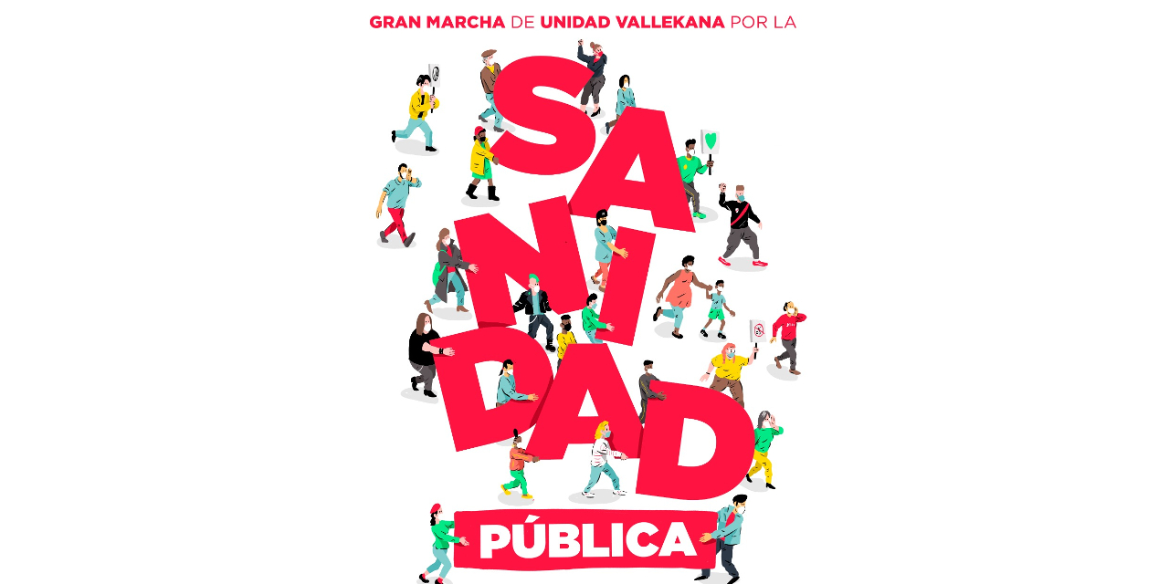 Vallecas defiende la sanidad pública con una gran marcha hasta su hospital