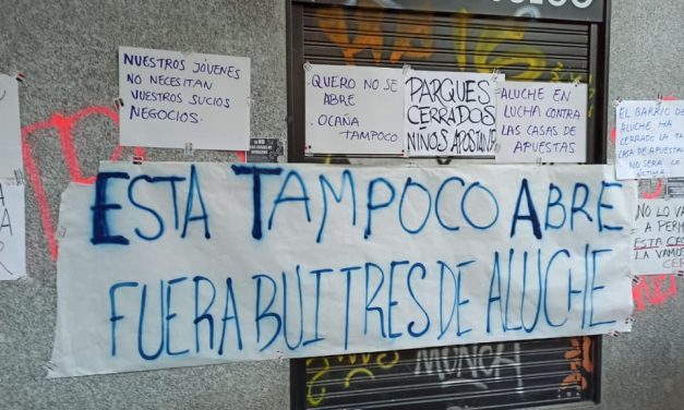 ¿Un nuevo local de apuestas en la calle Ocaña? ¡No lo permitamos!