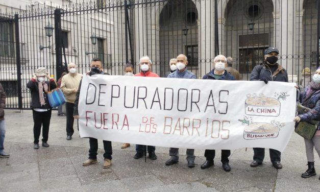 Las asociaciones vecinales afectadas piden al MITECO la eliminación definitiva de las obsoletas depuradoras de La China y Butarque