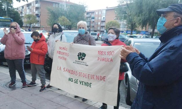 La Marea Blanca acusa al Gobierno de Ayuso y Aguado de ser un peligro para el 99% de los madrileños