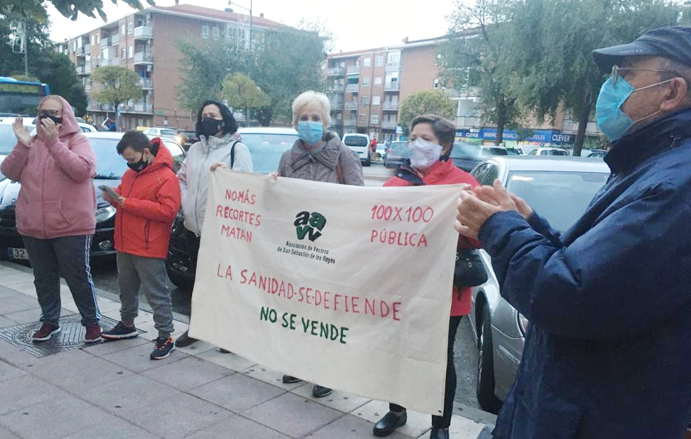 La Marea Blanca acusa al Gobierno de Ayuso y Aguado de ser un peligro para el 99% de los madrileños