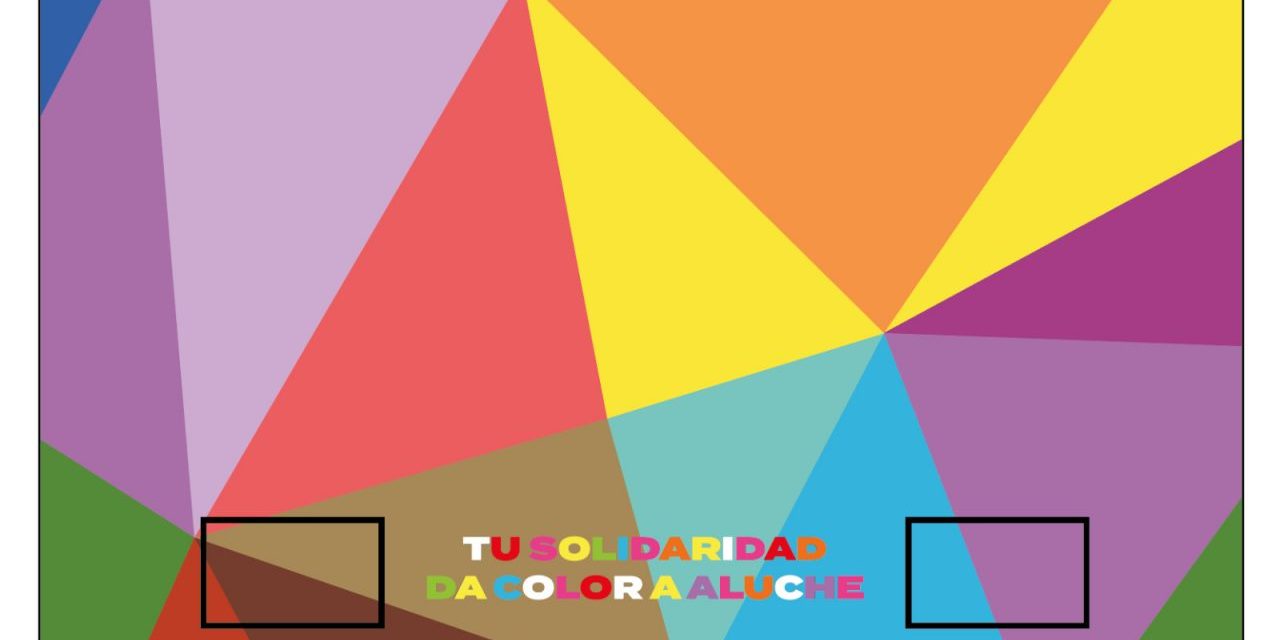 Dos murales de la fundación de Okuda presidirán la entrega de menús solidarios de la Asociación Vecinal de Aluche