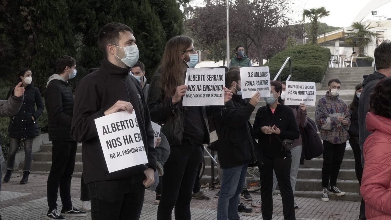 Más de 20 asociaciones de Hortaleza impulsan una manifestación contra los nuevos aparcamientos municipales