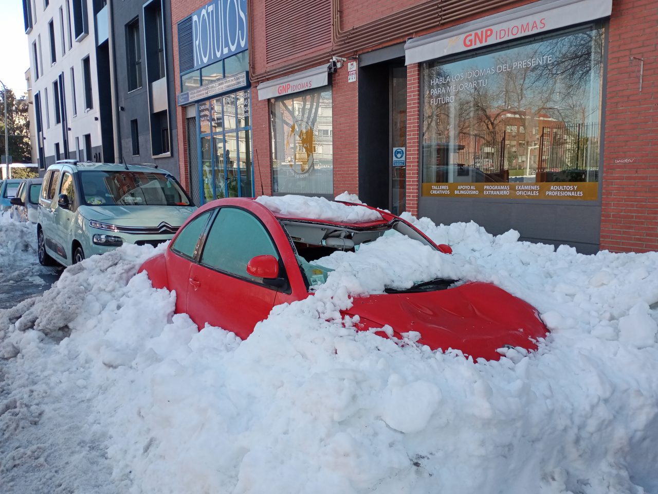 Las personas damnificadas por la gran nevada ya pueden solicitar ayudas al Estado