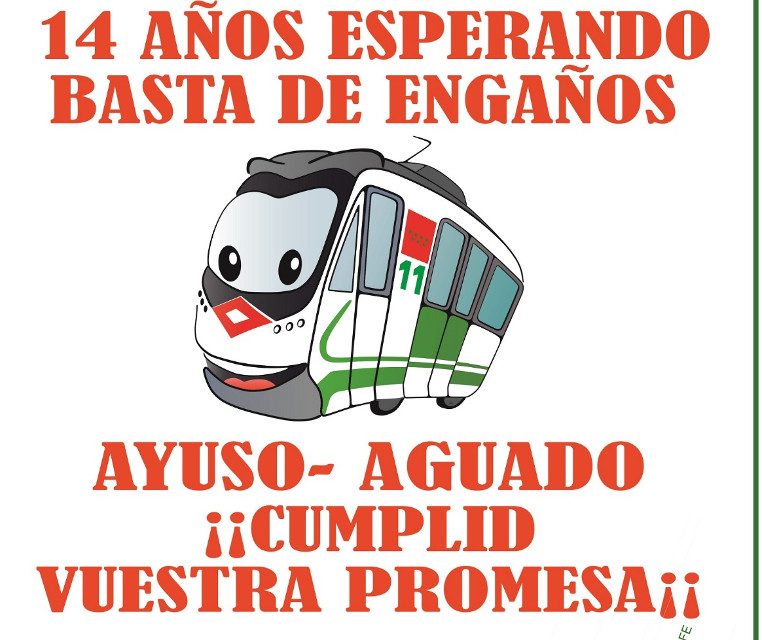 Nueva movilización vecinal en Carabanchel para reactivar la prolongación de la línea 11 de Metro