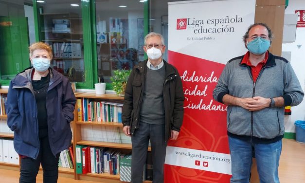 La Liga de la Educación y la FRAVM distribuyen gratuitamente 6.000 unidades de gel hidroalcohólico