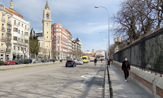 Pedimos la apertura de itinerarios peatonales y de bicicletas en los grandes parques cerrados por el temporal Filomena