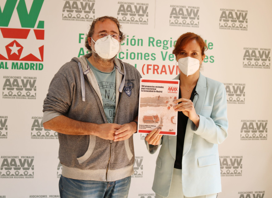 Elecciones del 4M: la FRAVM traslada a Mónica García una batería de medidas para transformar la región