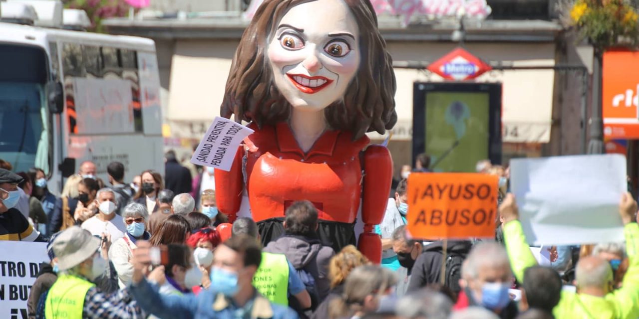 Una nueva Marea Blanca reclama políticas sanitarias coherentes frente a la pandemia en la Comunidad de Madrid