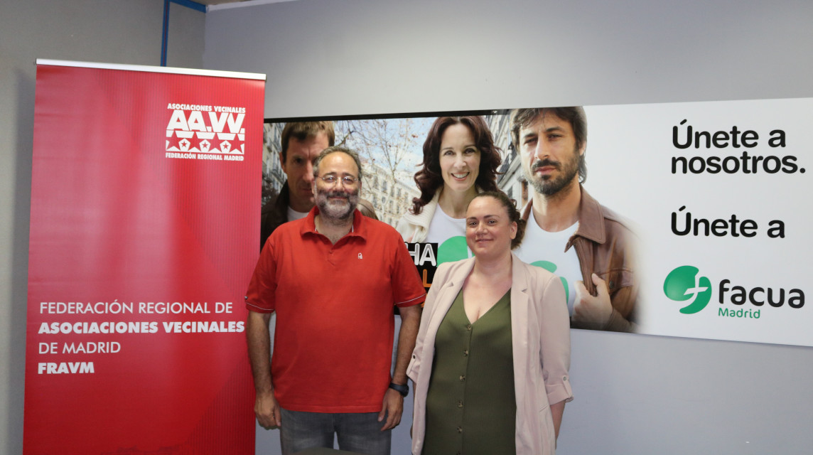 FACUA Madrid y la Federación Vecinal firman un convenio de colaboración